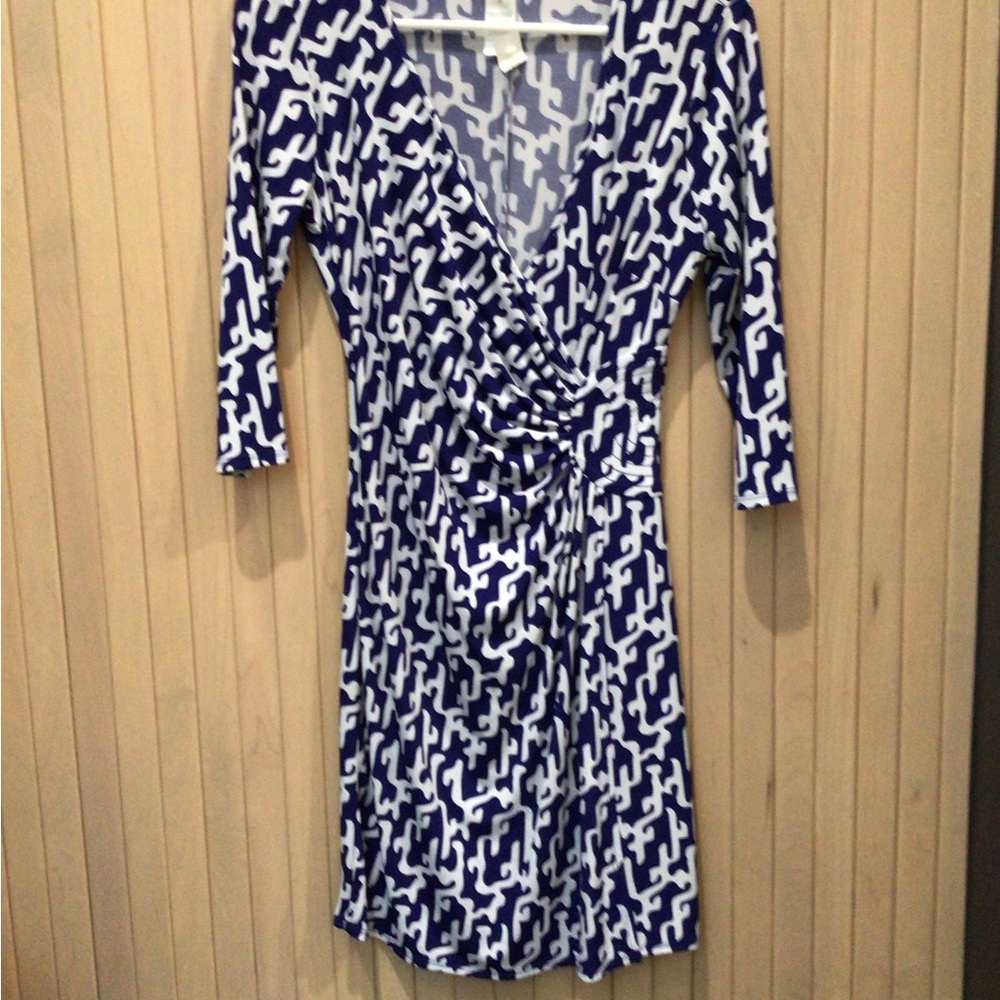 Laundry by Design mock wrap Dress, Size 6P, NWT